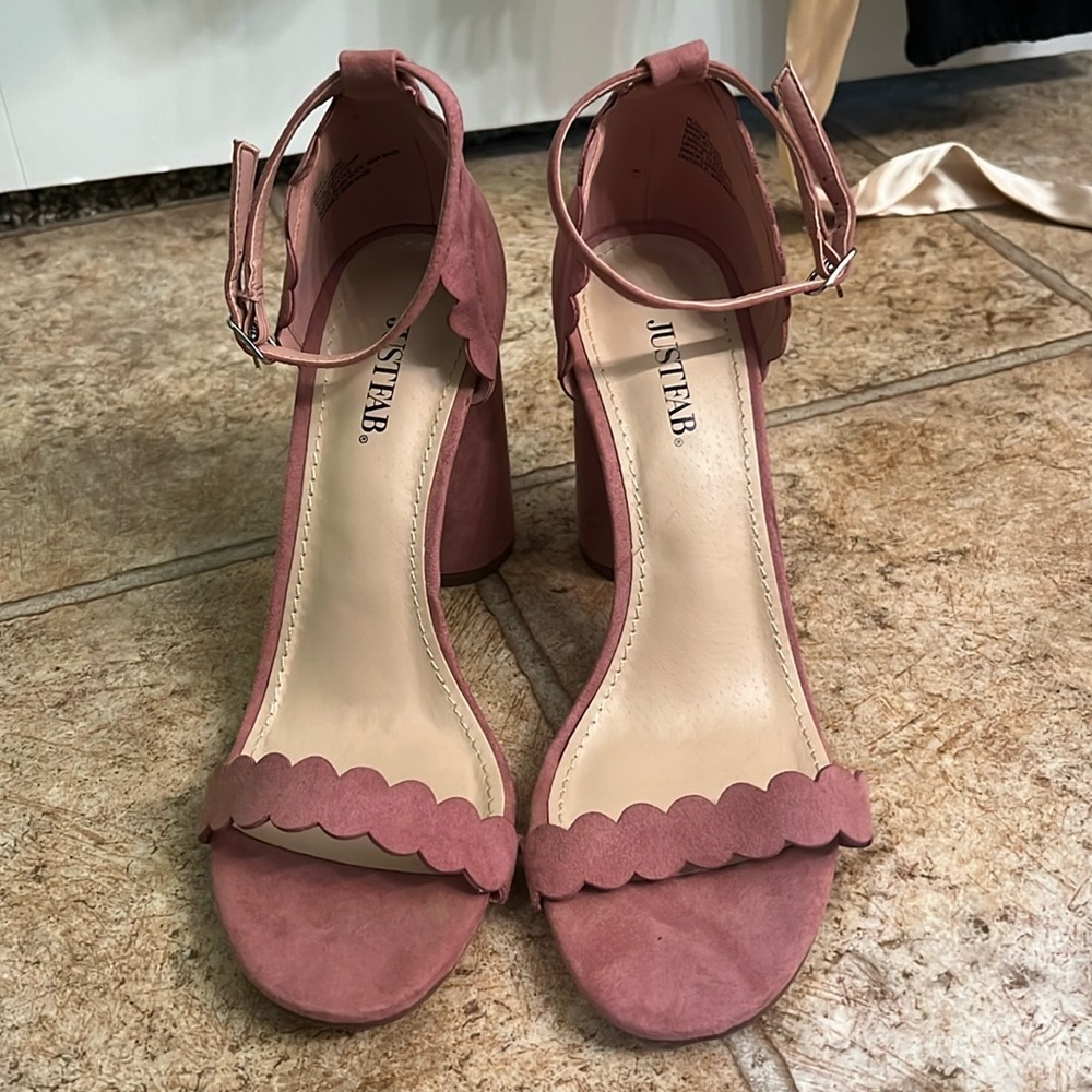 Cute Thick Heeled Pink